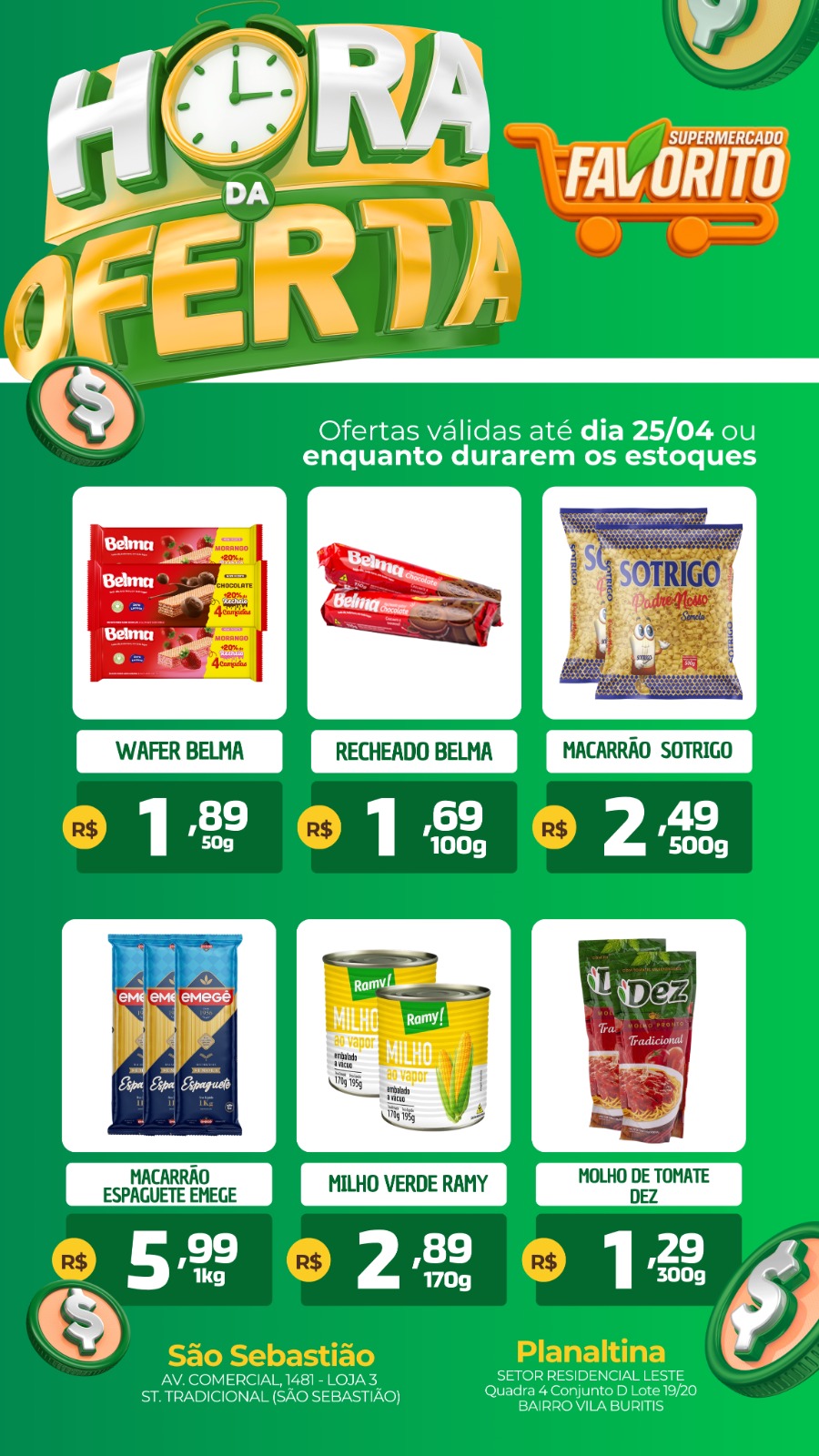 Ofertas Supermercado Favorito